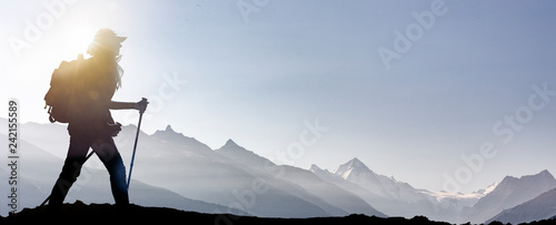 Wandern in den Bergen