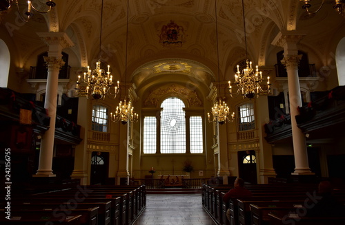 Cuadro en lienzo St Martin in the Fields church interior and East Window