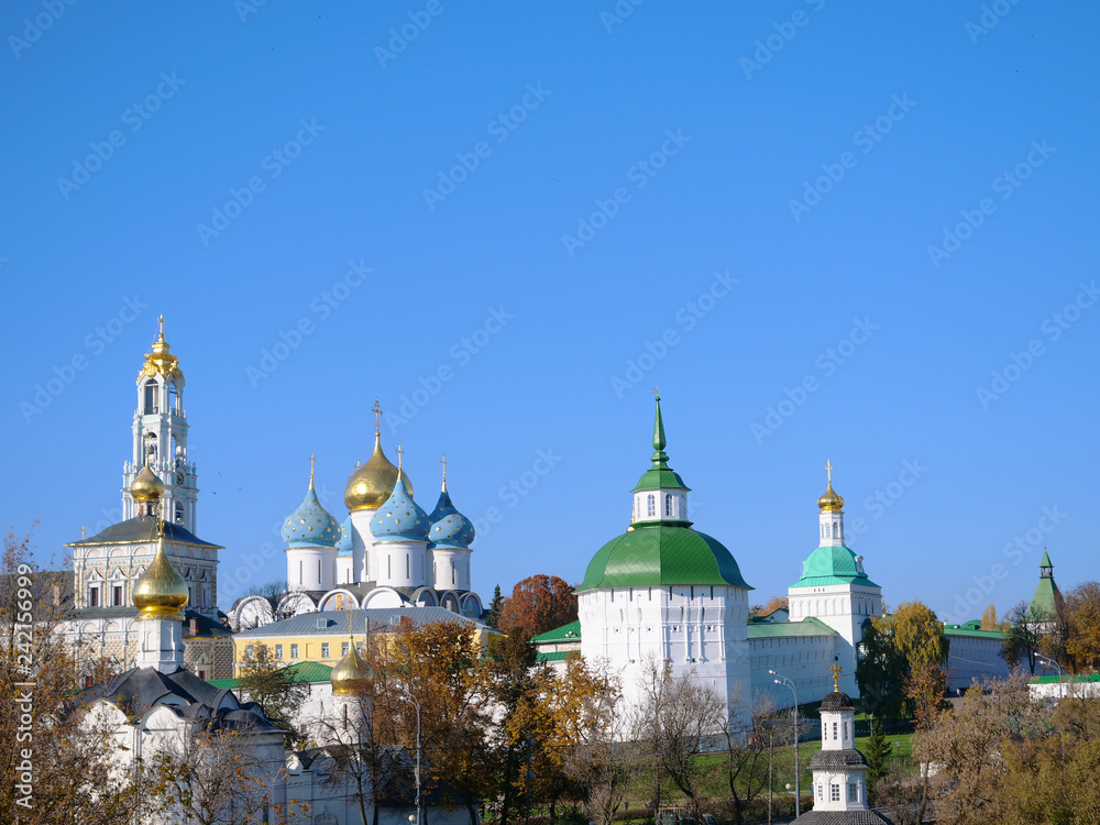 Architectural Ensemble of the Trinity Sergius Lavra in Sergiev Posad in Moscow Russia