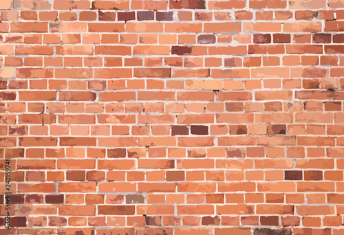 vector brackwall of brick wall texture