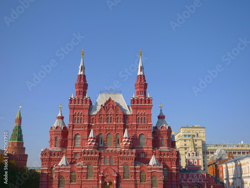 State Historical Museum in Red Square, Moscow Russia