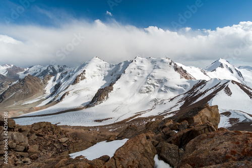 Panorama view of the North Tyan-Shan