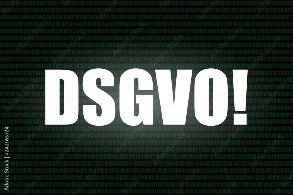 Datenschutz-Grundverordnung (DSGVO) Konzept