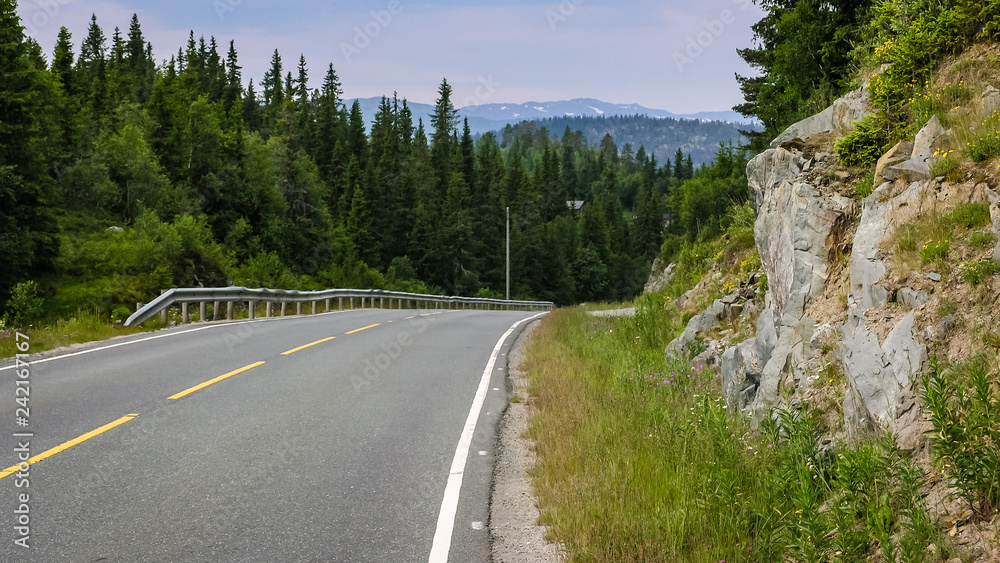 Fototapeta premium Beautiful nature of Norway