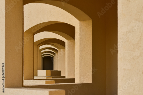 A number of windows in the rooms of the Egypti hotel photo