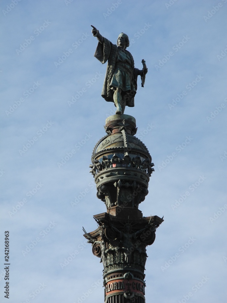 Christoph Columbus statue Barcelona