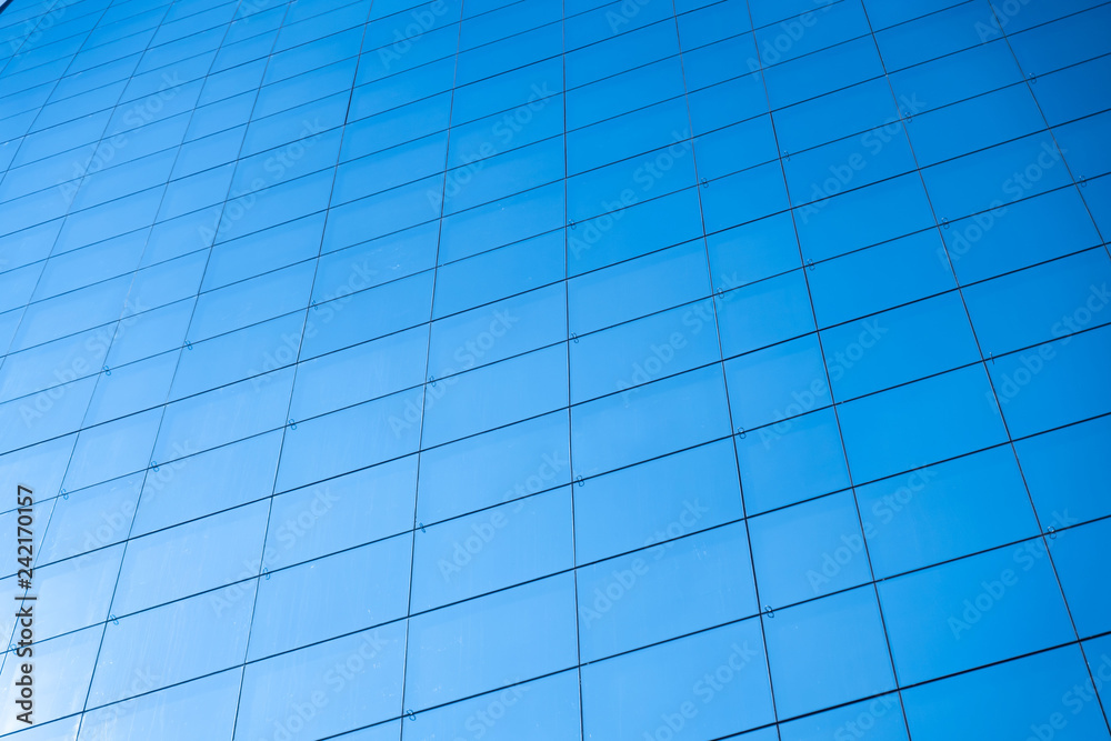 background of office building blue glass window background of office building blue glass window