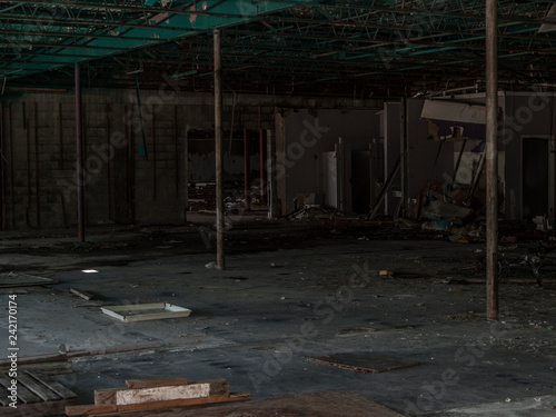 abandoned building