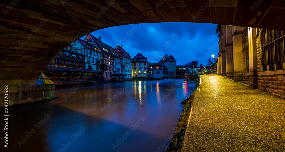 Fototapeta premium Petite France area in Strasbourg