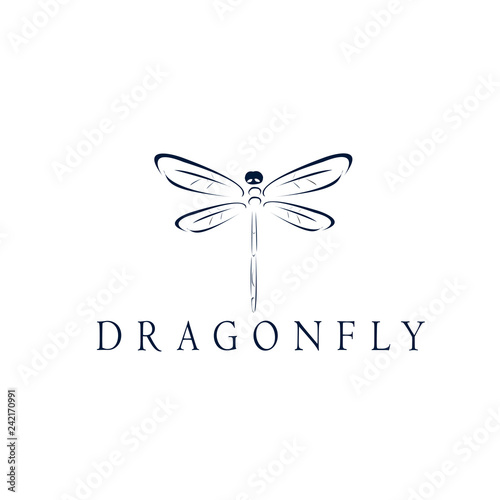 dragonfly 02 art logo