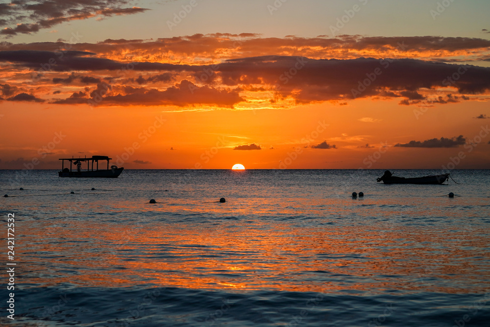 7-Mile Beach Jamaica Sunset