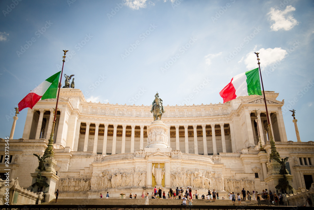Naklejka premium Altare della Patria Rome 2018