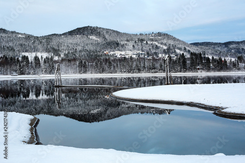 Fototapeta Naklejka Na Ścianę i Meble -  Village Broettem, Norway