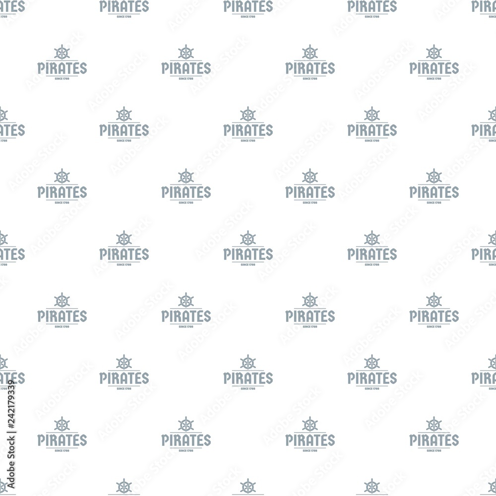 Pirate ship pattern vector seamless repeat for any web design Pirate ship pattern vector seamless repeat for any web design
