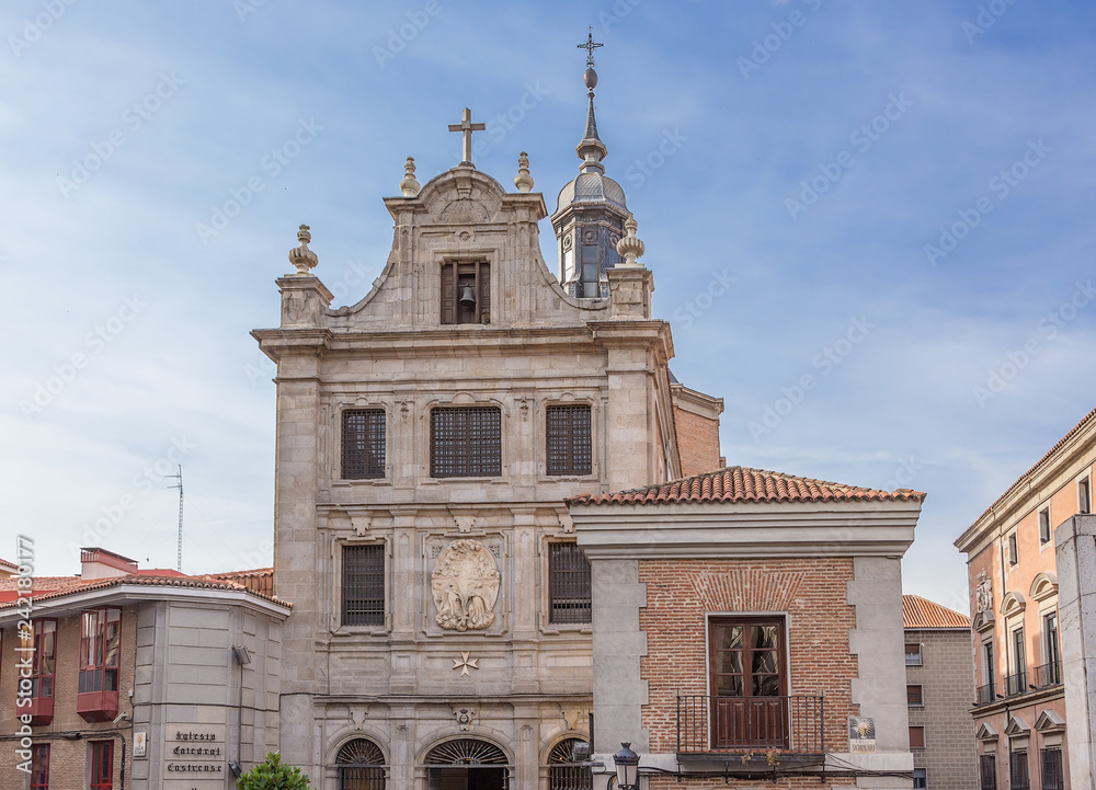 Madrid, Spain. Church of Sacramento (Santa Maria), 1744