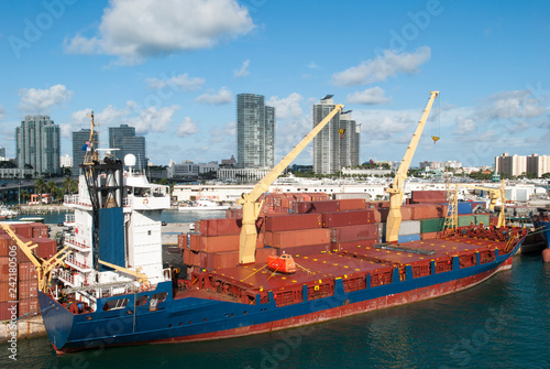 Miami Cargo And Shipping Industry