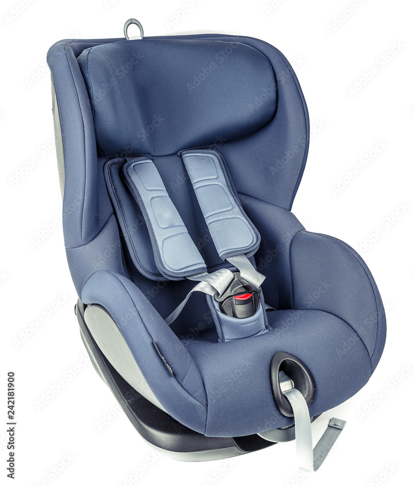 Naklejka premium Baby Safety Car Seat isolated on white