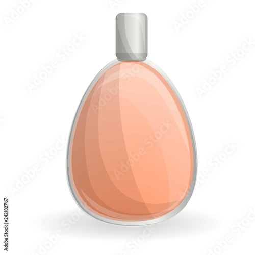 Perfume bottle icon. Cartoon of perfume bottle vector icon for web design isolated on white background