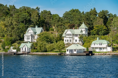 Canvas Print In den Schären von Stockholm
