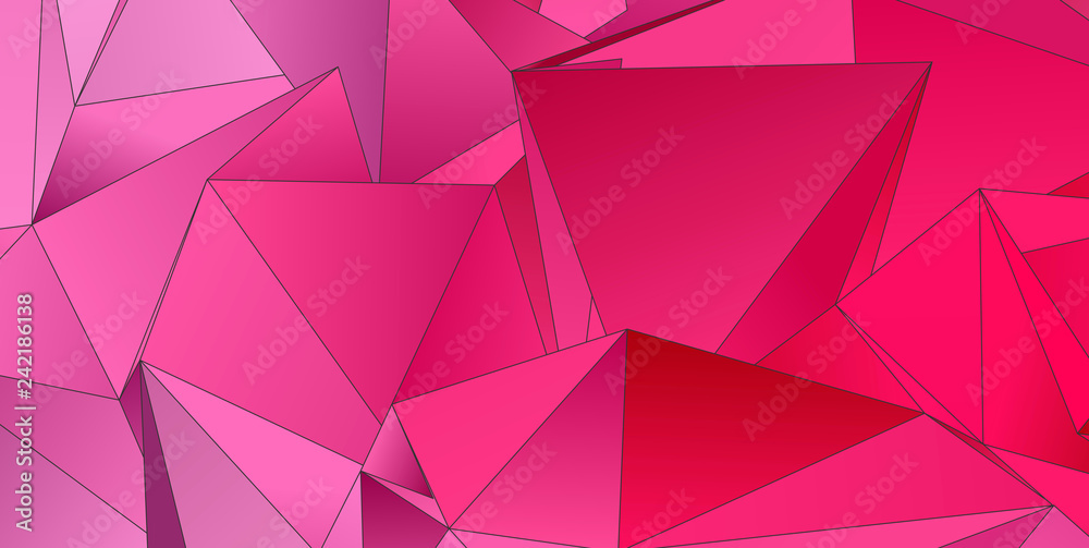 Triangular 3d, modern background Triangular 3d, modern background