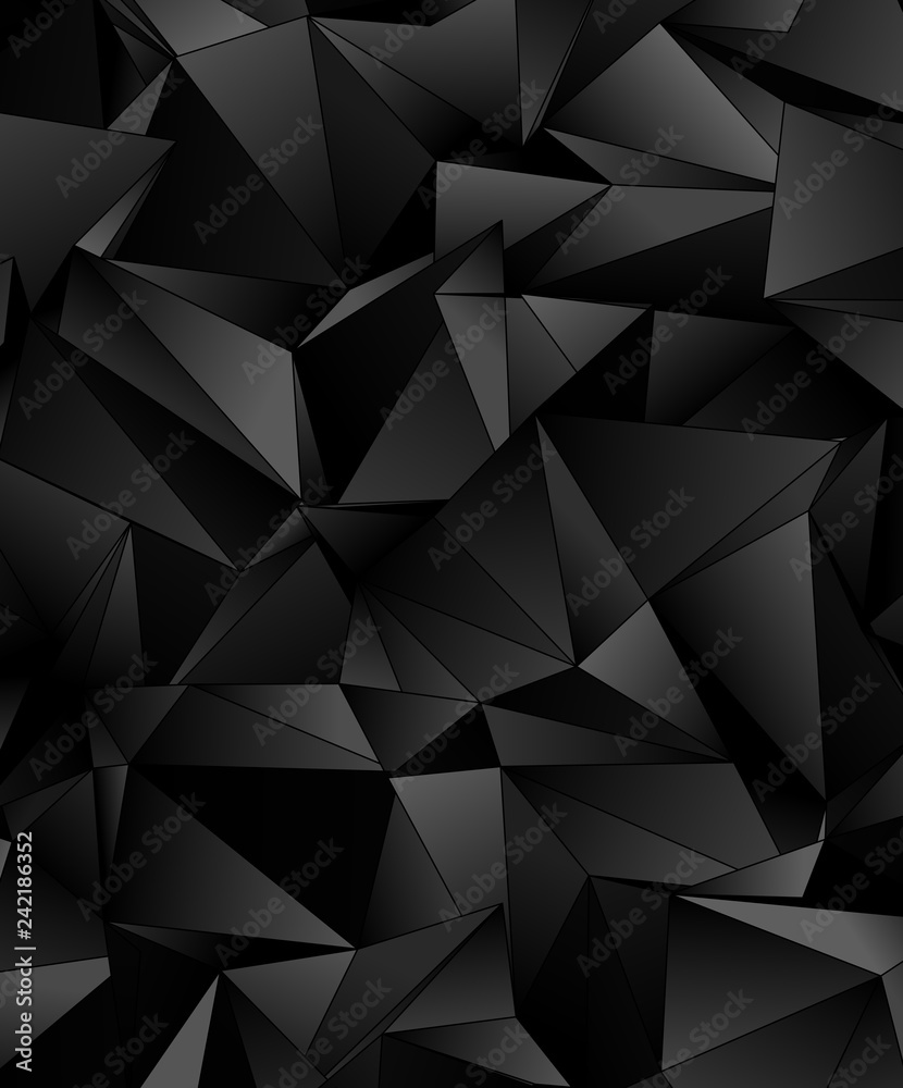 Triangular 3d, modern background Triangular 3d, modern background