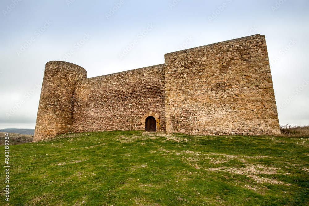 Castle of Medinaceli, a medieval fortress bult in the 9th Century. Spain