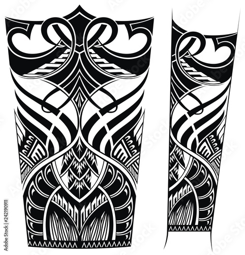 Pattern elements for tattoo 