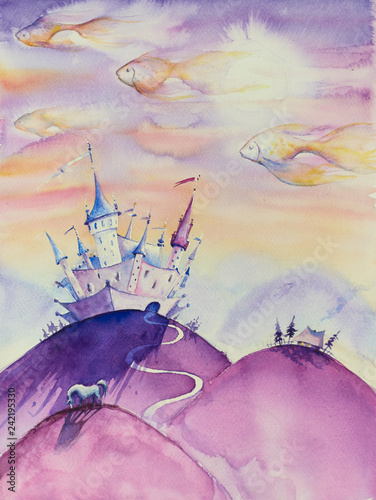 Children book illustration ...