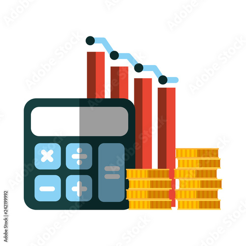 business calculator chart money report