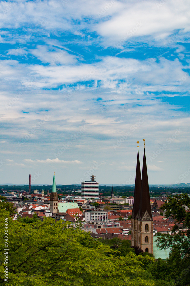Blick über Bielefeld