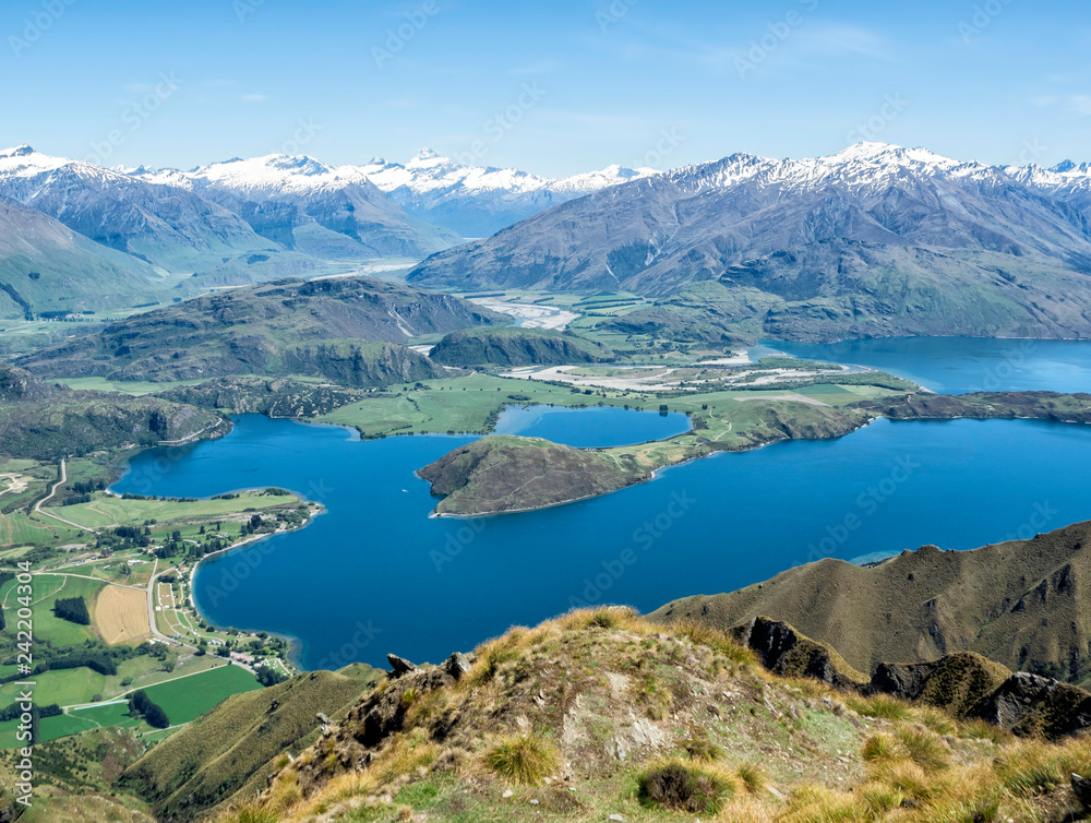 Roys Peak Track, Wanaka, New Zealand, South Island, NZ Roys Peak Track, Wanaka, New Zealand, South Island, NZ