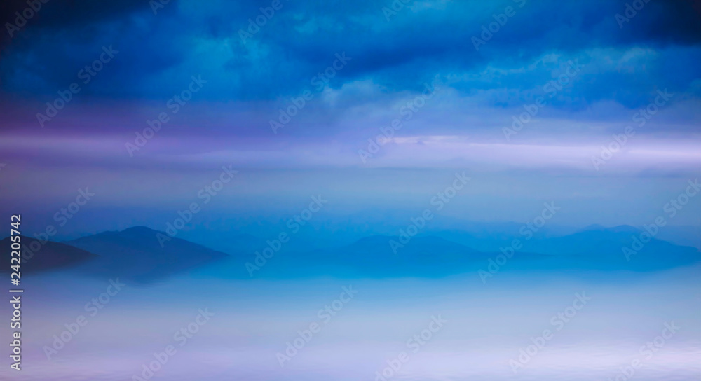 Obraz premium Peaceful tranquil lake landscape