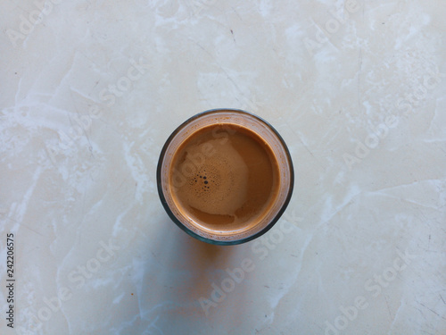 Coffee on the white background 