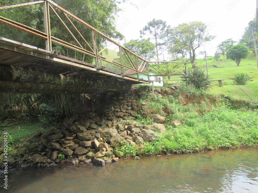 old wooden bridge old wooden bridge