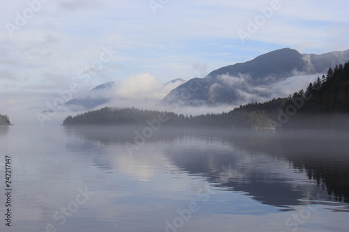 Afternoon shot in Cameron Cover, Canada somewhere in the Great Bear Rainforest
