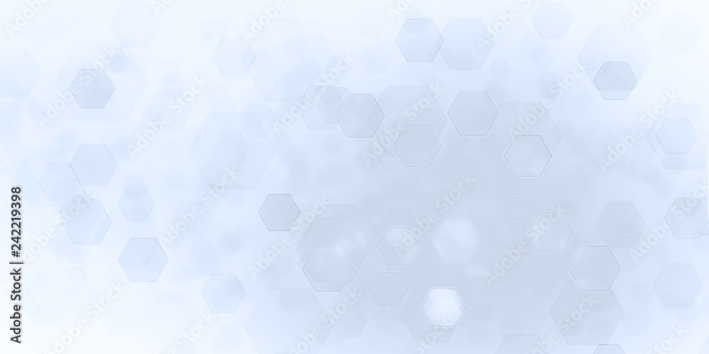 Abstract hexagonal bokeh background Abstract hexagonal bokeh background