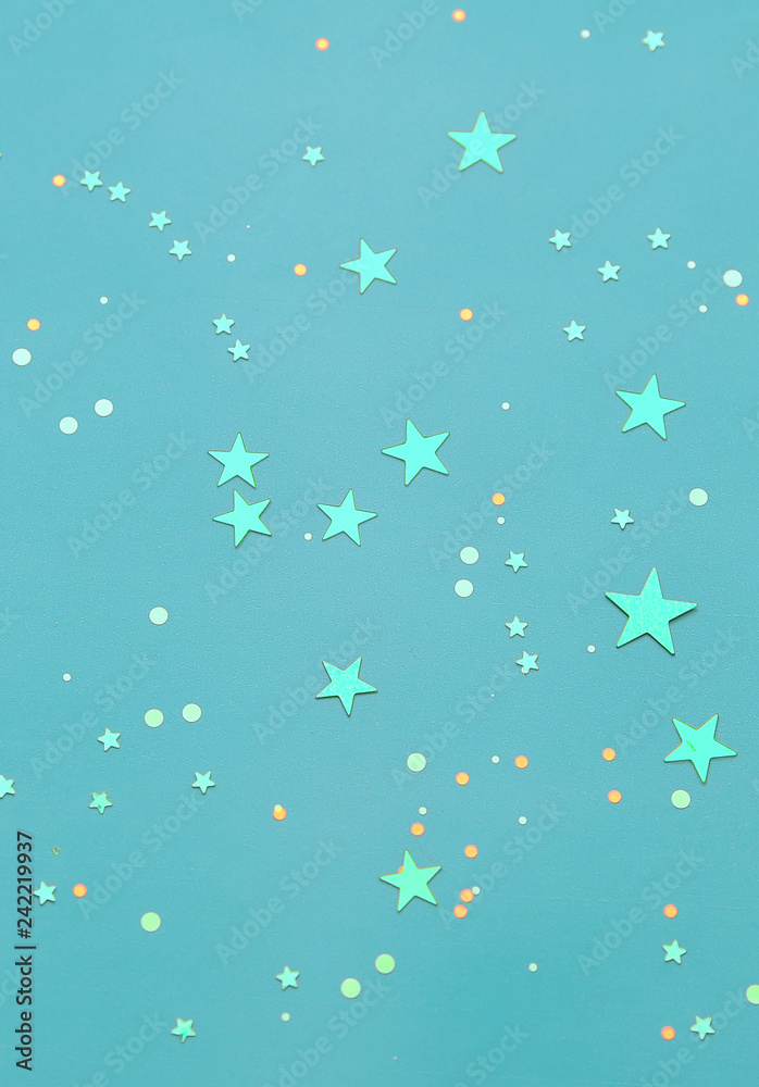 Festive background with a glitters.
