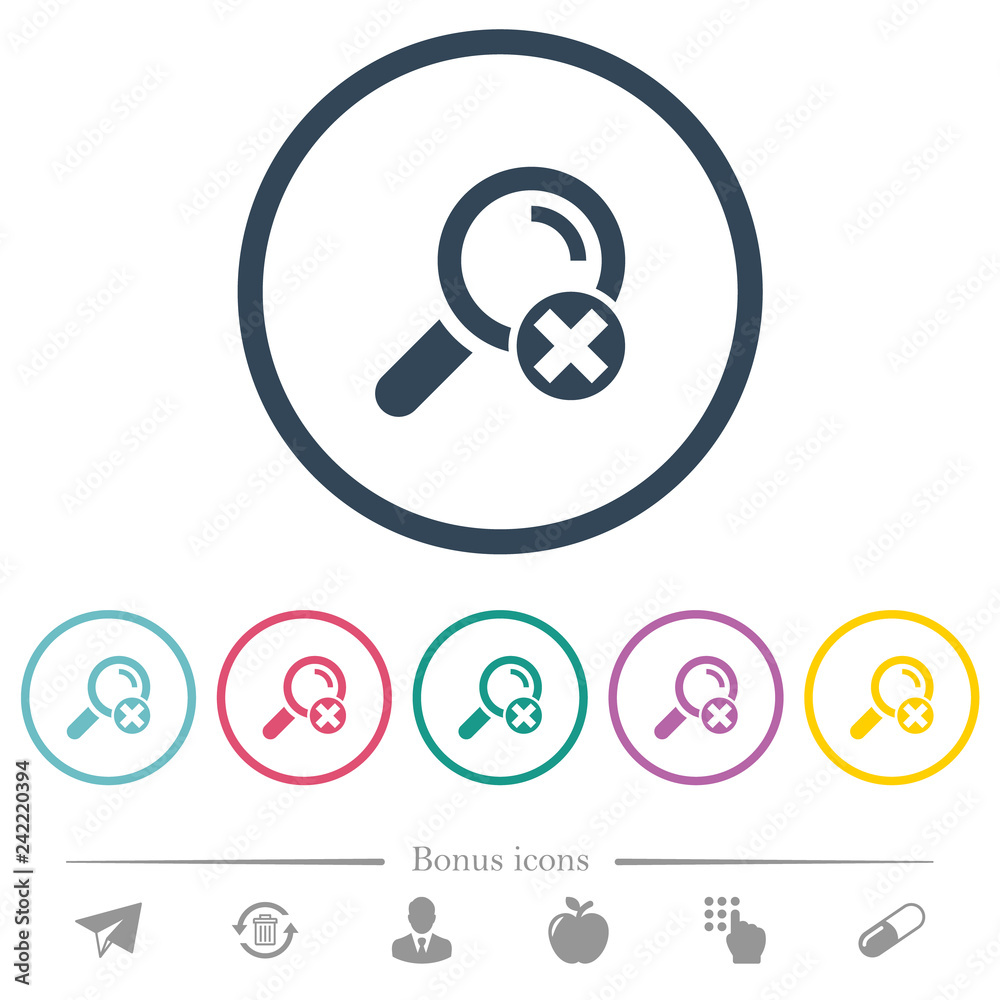 Cancel search flat color icons in round outlines Cancel search flat color icons in round outlines