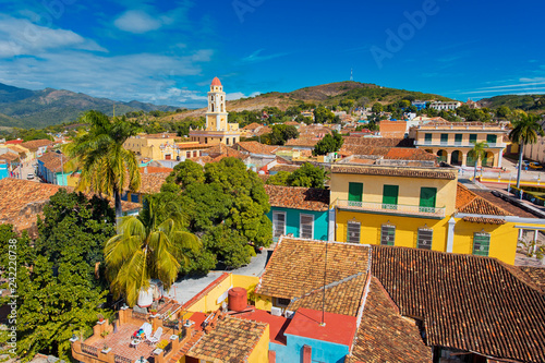 Trinidad Cuba skyline panorama view 
