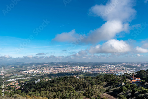 View of Valley from Pena Palace in Sintra