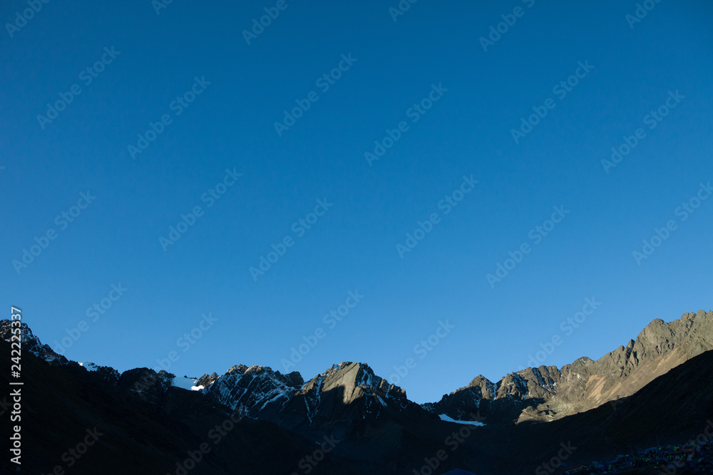 Obraz premium amazing mountain landscape background