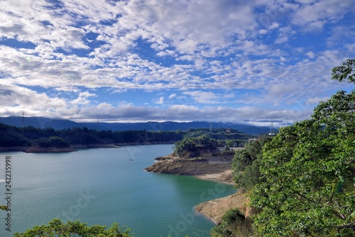 Beauty of the reservoir Hsinchu Taiwan