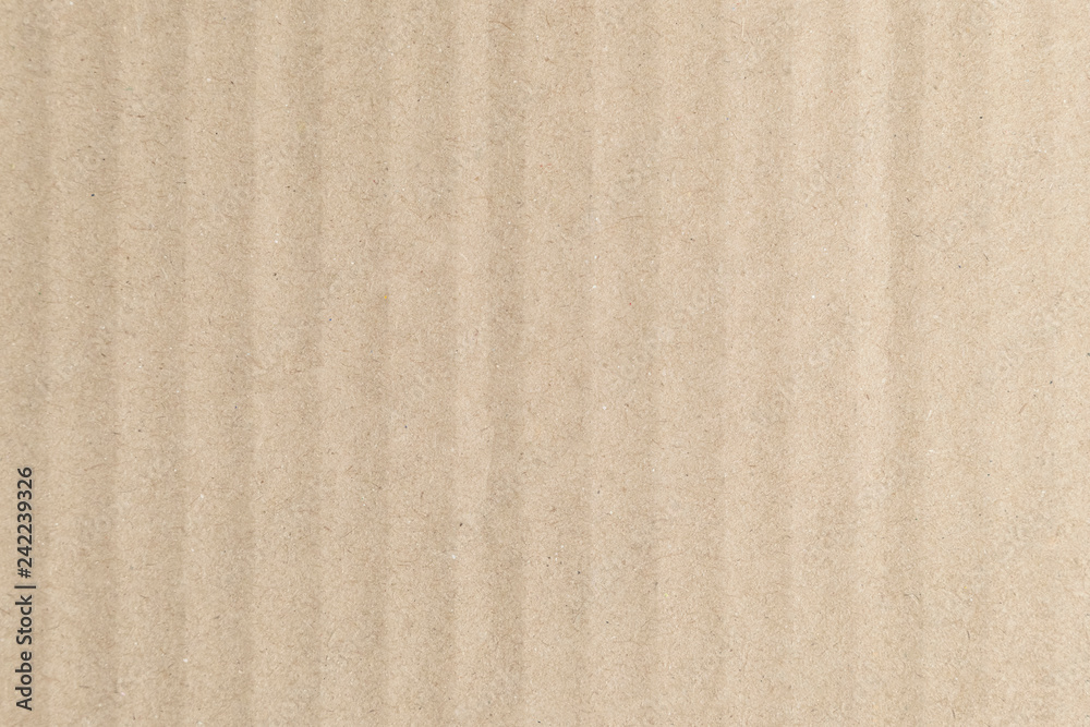 Fototapeta premium Brown cardboard paper pattern and texture for background.