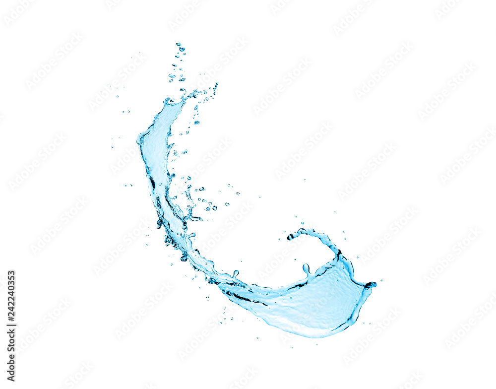 Water Splash isolated on white background Water Splash isolated on white background