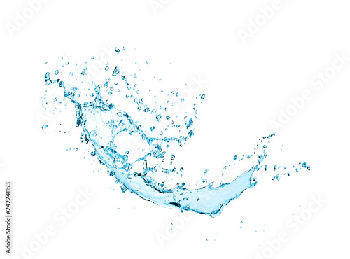 Water Splash isolated 