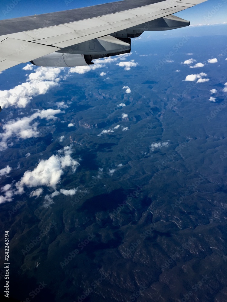 landscape view form aircraft landscape view form aircraft