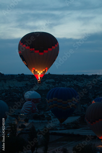 カッパドキアの気球