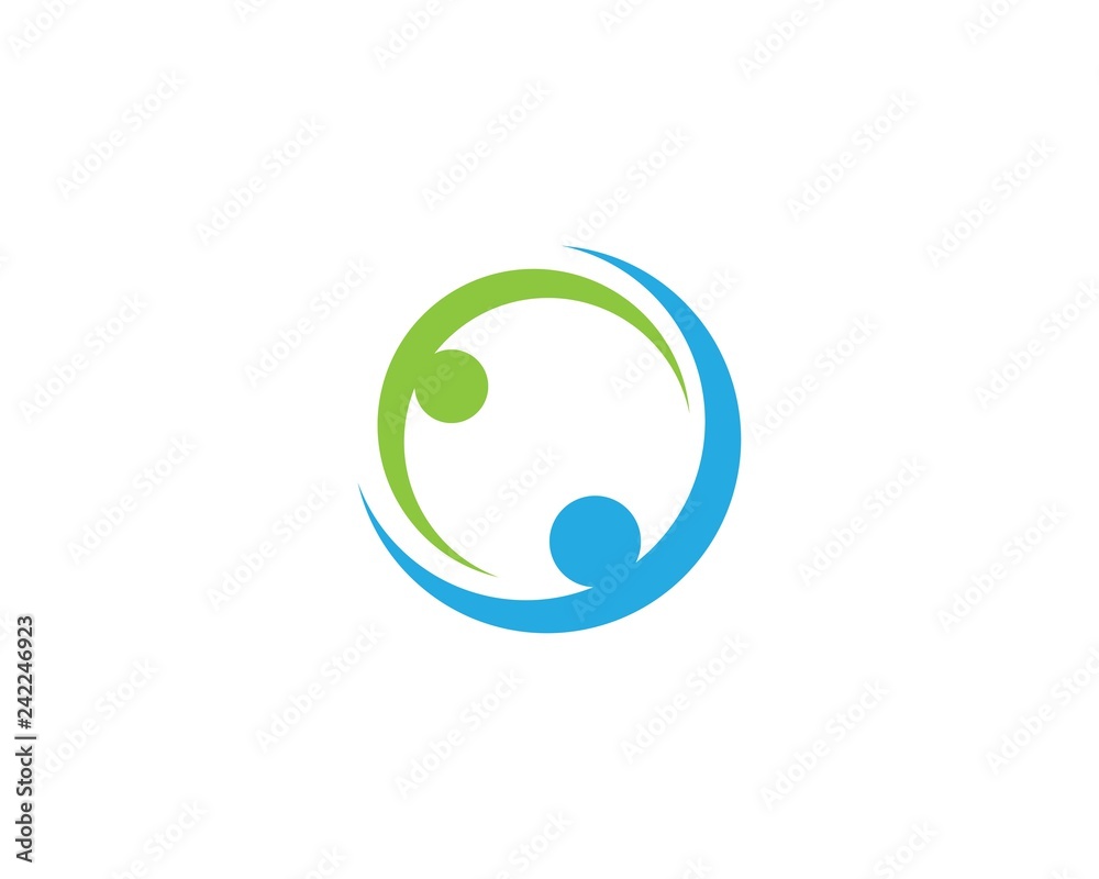 community care Logo template