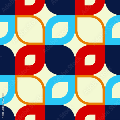 Trendy seamless pattern designs. Vector geometric background. Can be used for wallpaper, textile, invitation card, wrapping, web page background.