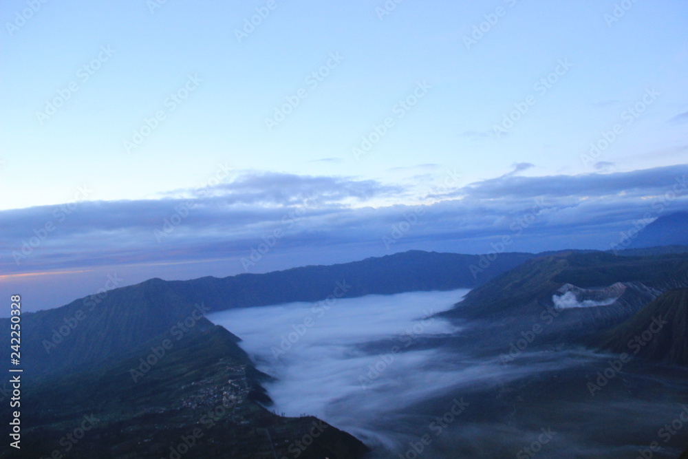 pictorial bromo mountain of the east java, Indonesia